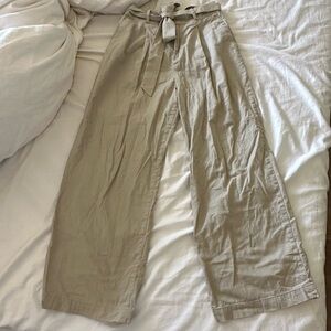 Uniqlo Linen Blend Trousers